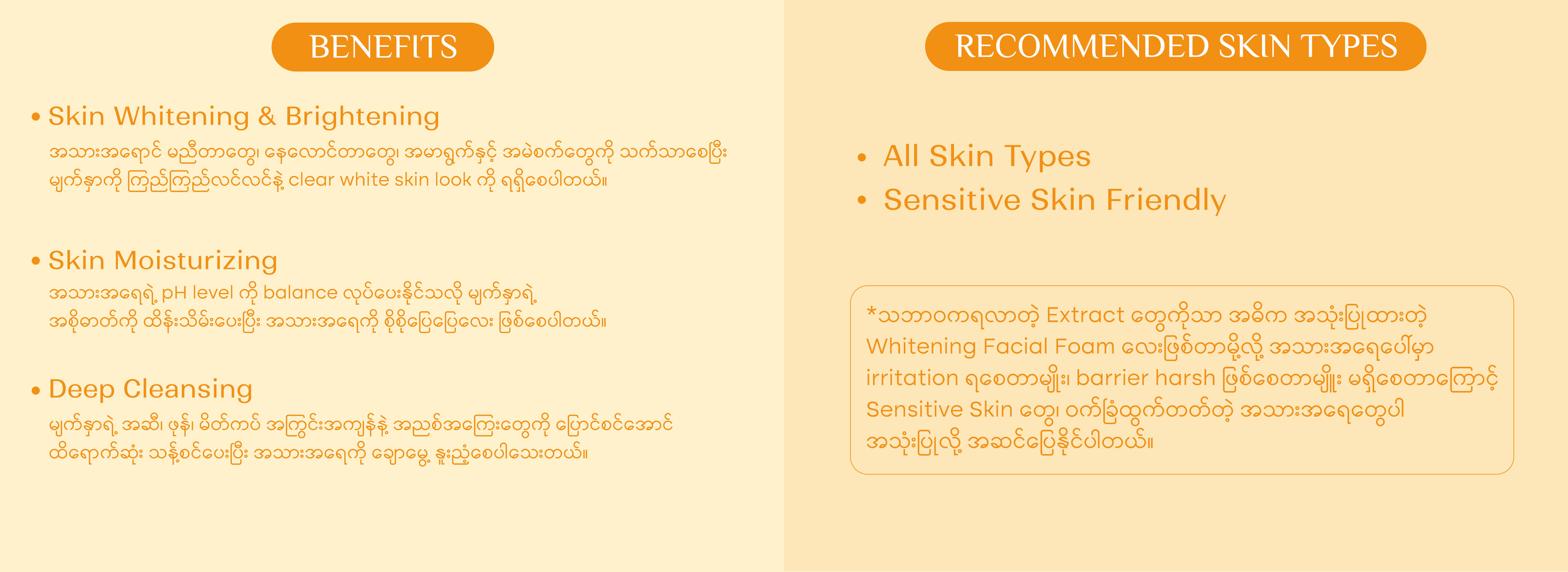 Yoon Skin Whitening Facial Foam 150ml (Exp - 2026.12)