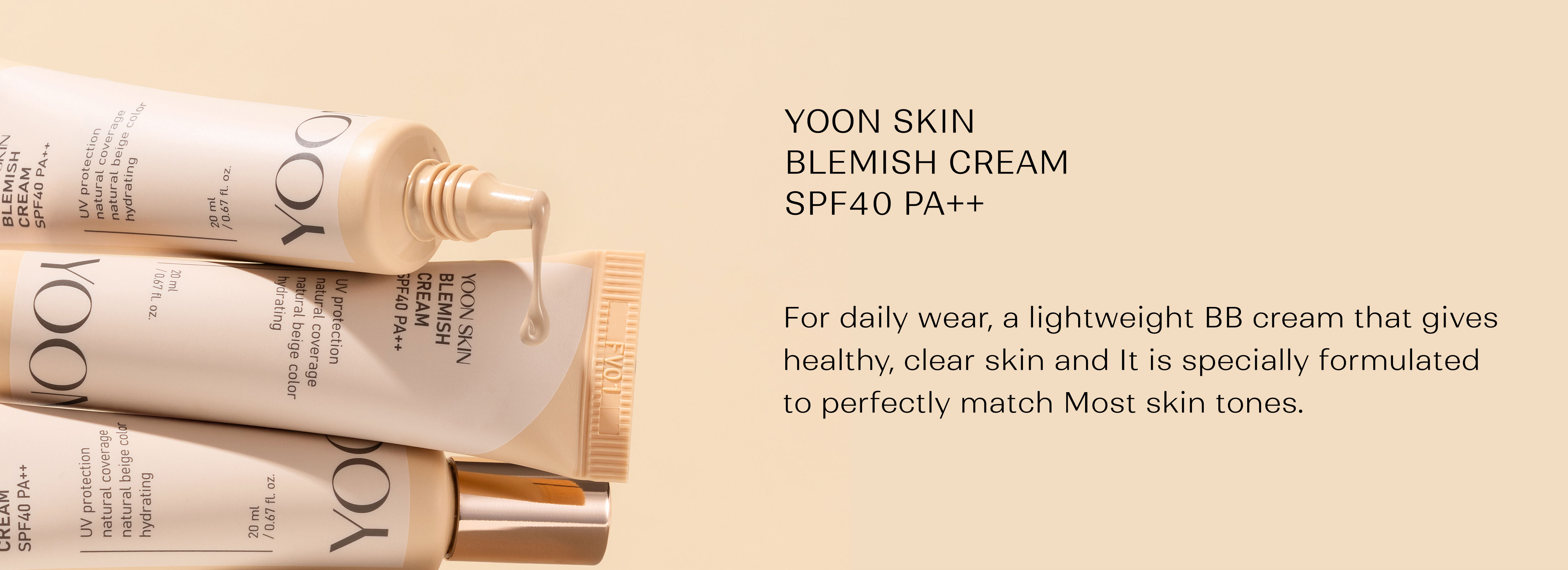 Yoon Skin Blemish Cream SPF40 PA++ (20ml)