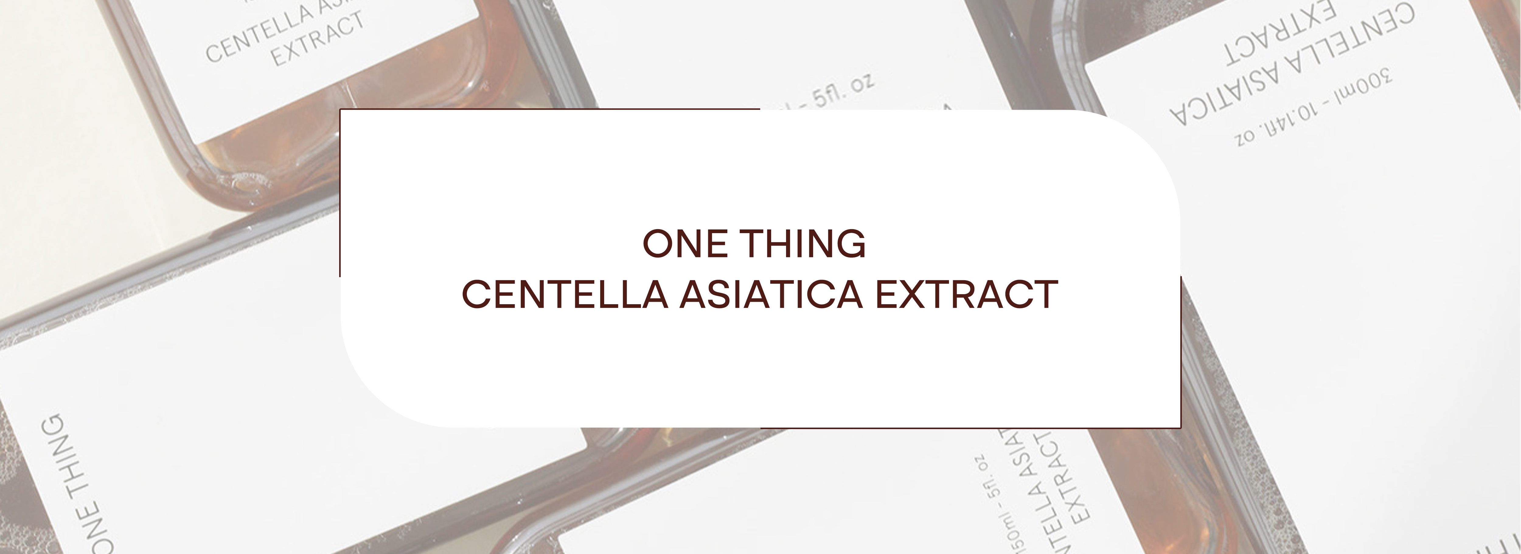 One Thing Centella Asiatica Extract 150ml