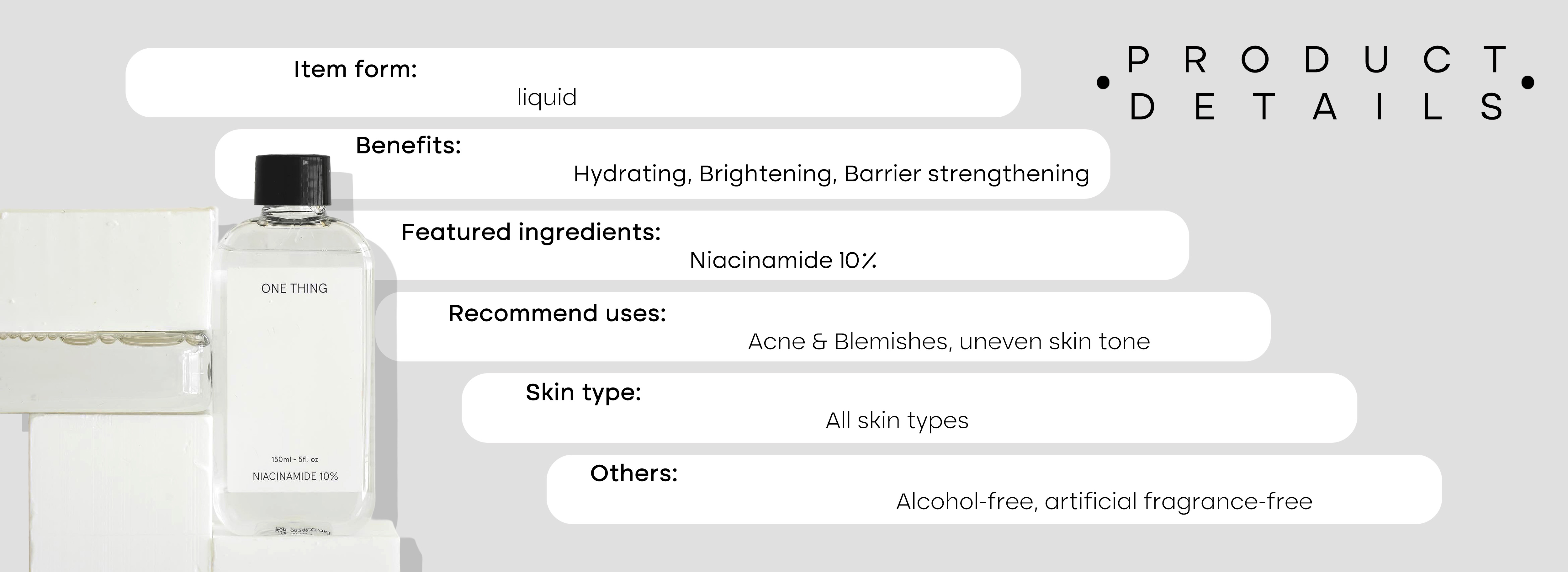 One Thing Niacinamide 10% 150ml