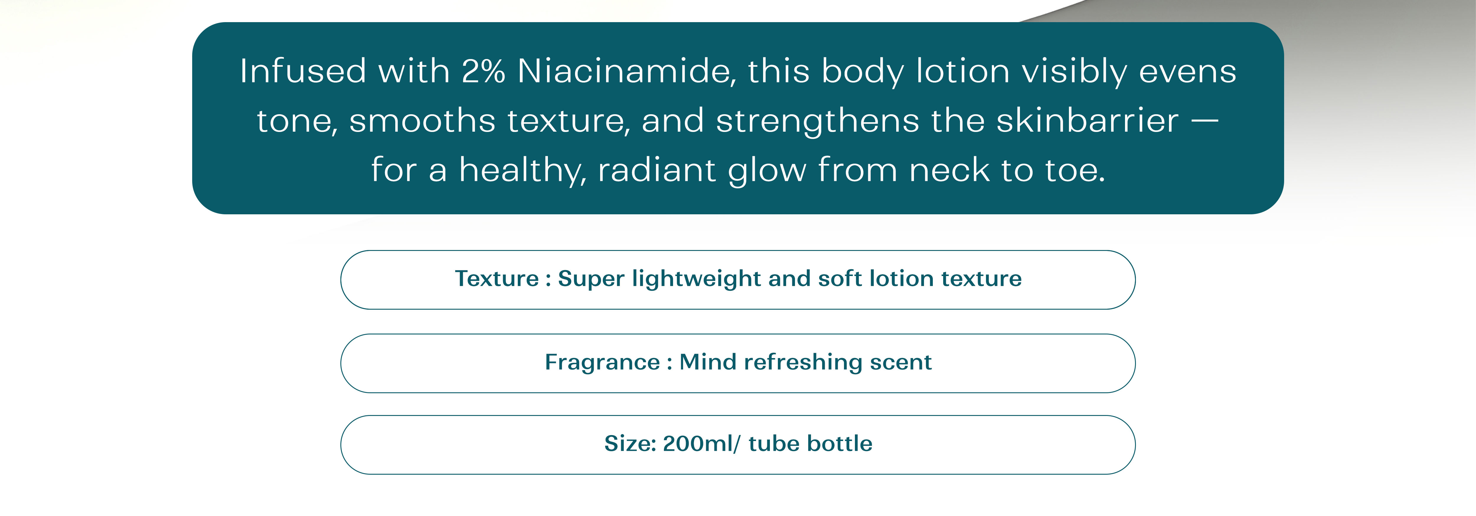 Yoon Skin Niacinamide 2% Body Lotion 200ml(Exp-2028.04.14)