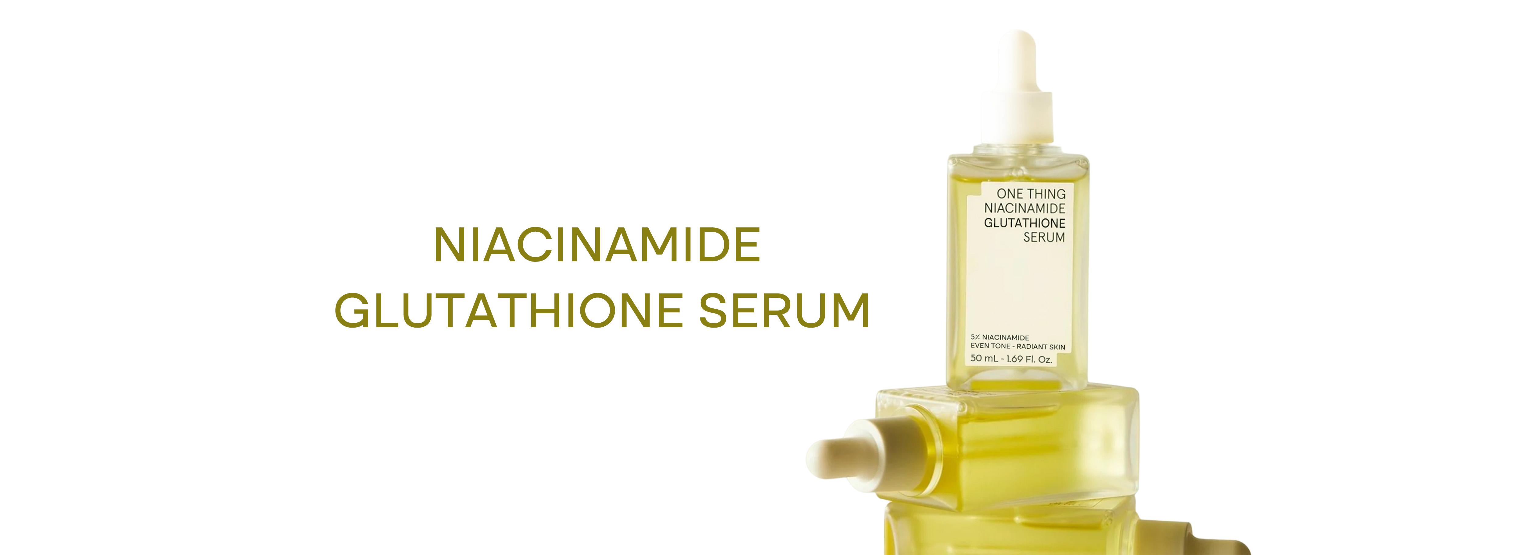 One Thing Niacinamide Glutathione Serum 50ml