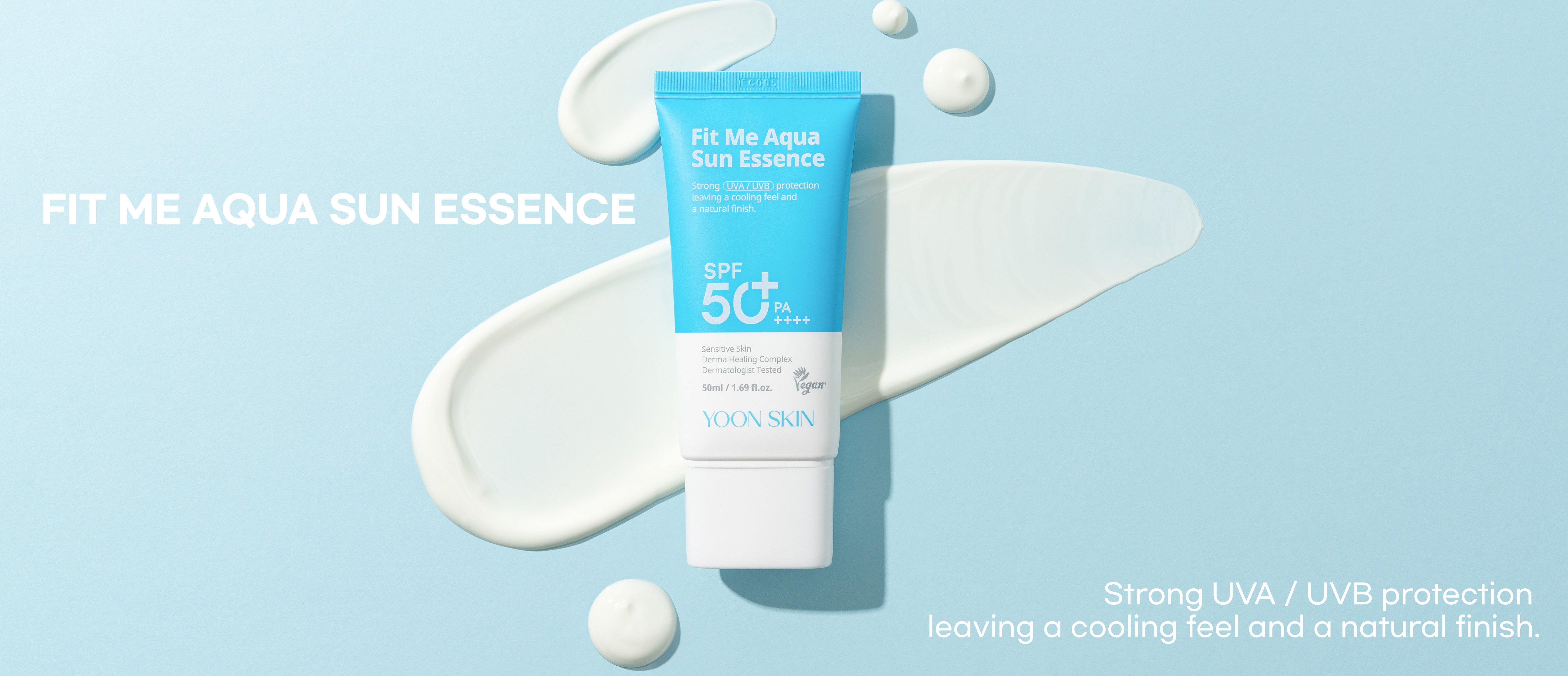 Yoon Skin Fit Me Aqua Sun Essence 50ml(Exp-2028.1)