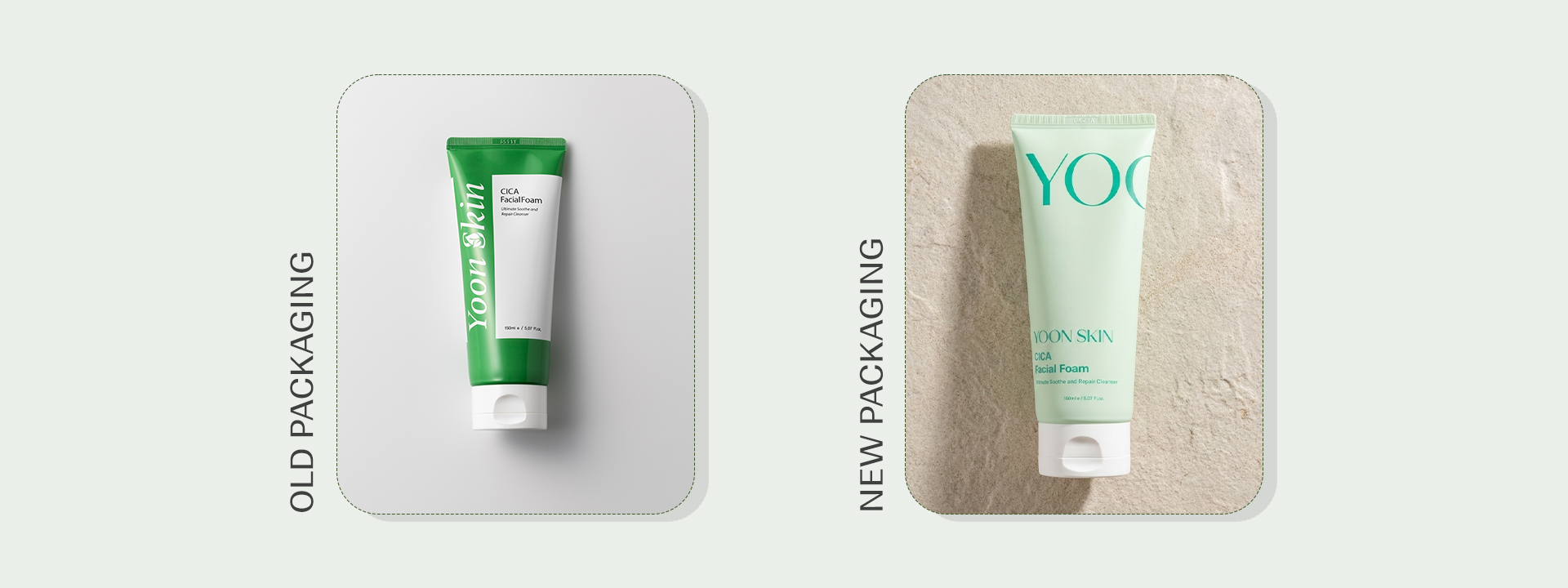 Yoon Skin Cica Facial Foam 150ml (Exp - 2027.07.18)