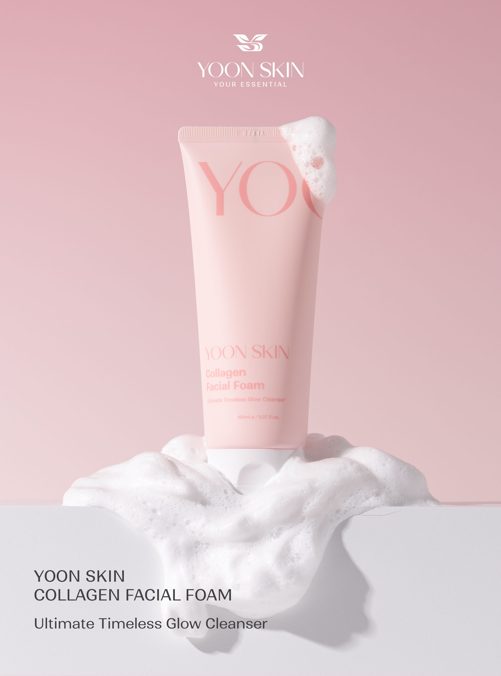 Yoon Skin Collagen Facial Foam 150ml (Exp - 2028.08.20)