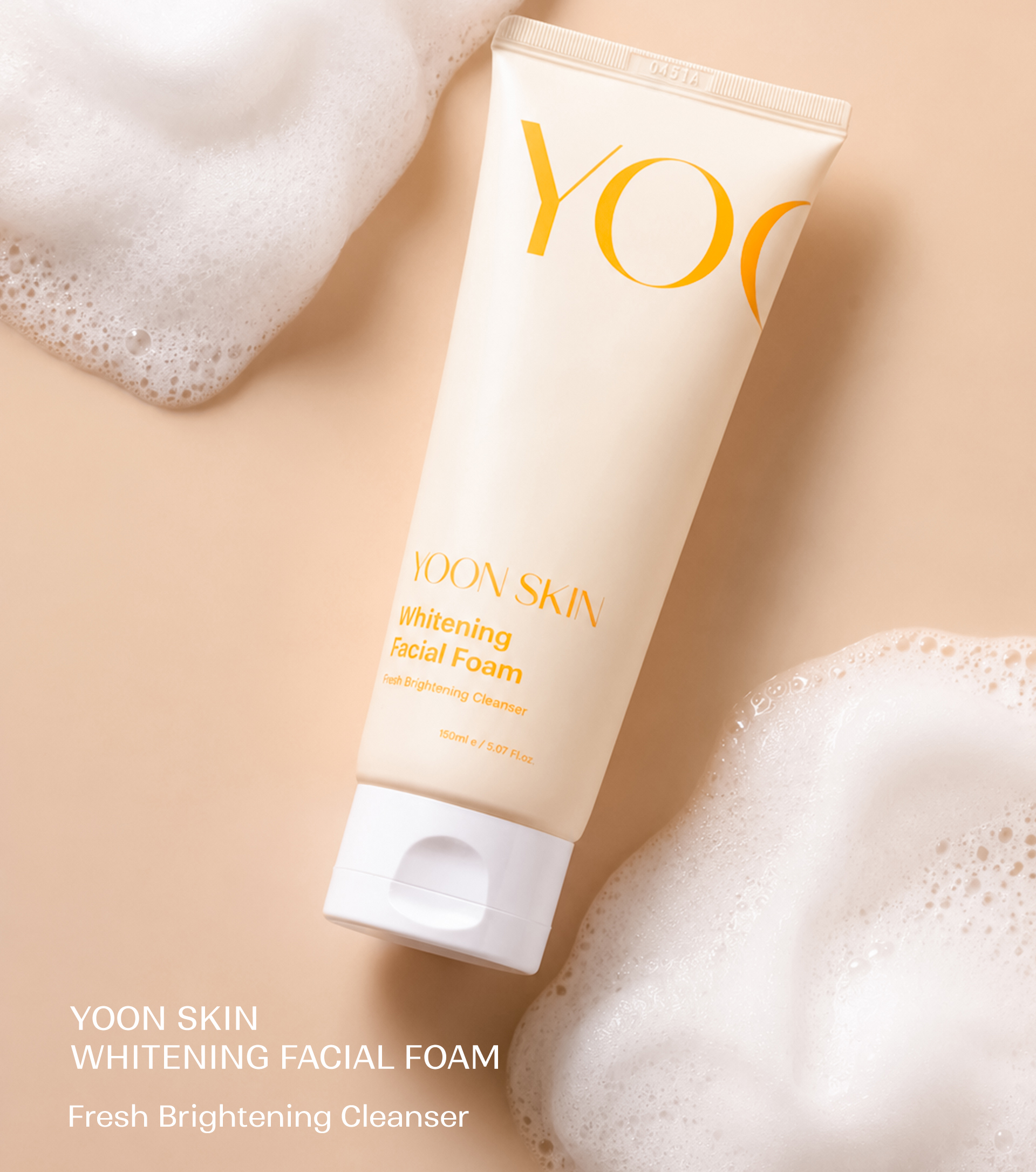 Yoon Skin Whitening Facial Foam 150ml (Exp - 2028.06.12)