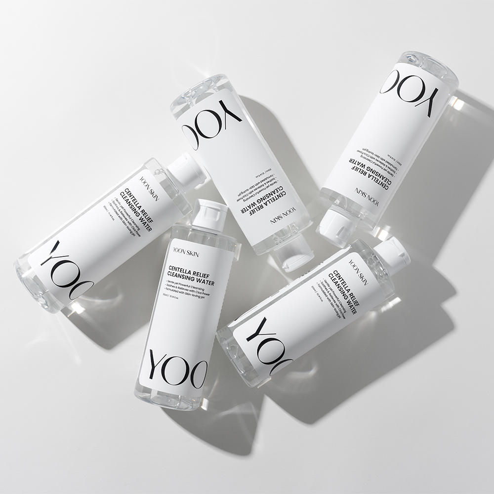 Yoon Skin Centella Relief Cleansing Water 300ml (Exp-2028.8.10)