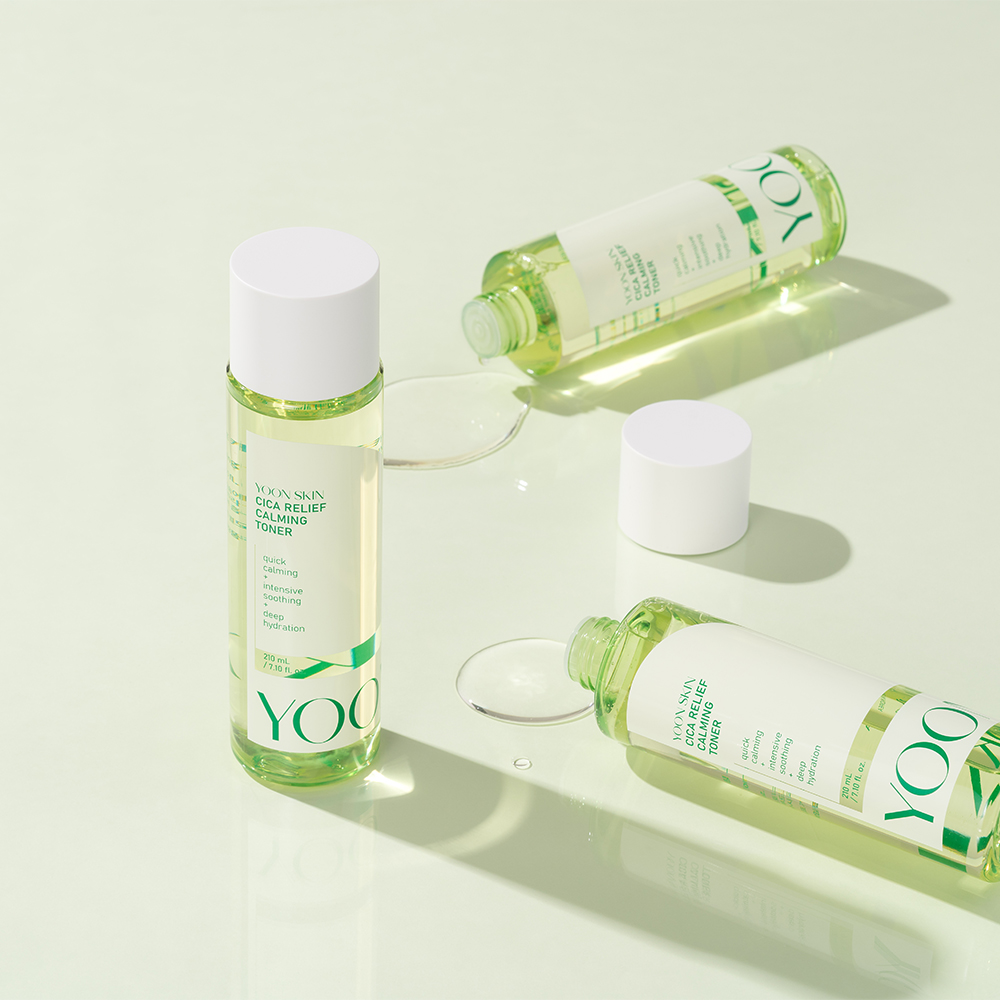 Yoon Skin Cica Relief Calming Toner 210ml (Exp-2028.10.1)