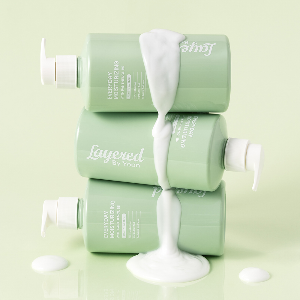 Layered by Yoon Everyday Moisturizing with Panthenol B5 500ml (Exp-2028.1225)